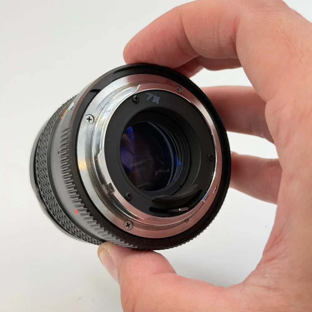 Konica Hexanon AR 50mm f1.7 Vintage Prime Manual Focus Lens Japan 55mm Filter